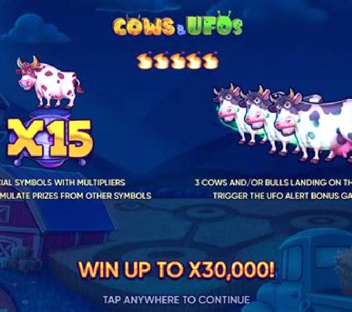Cows vs Aliens online slot