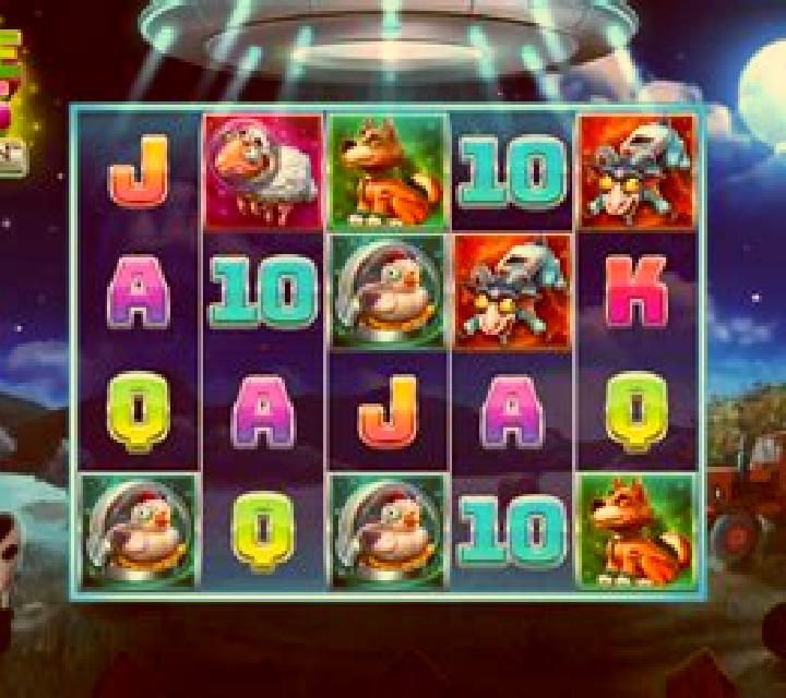 Cows vs Aliens slot machine