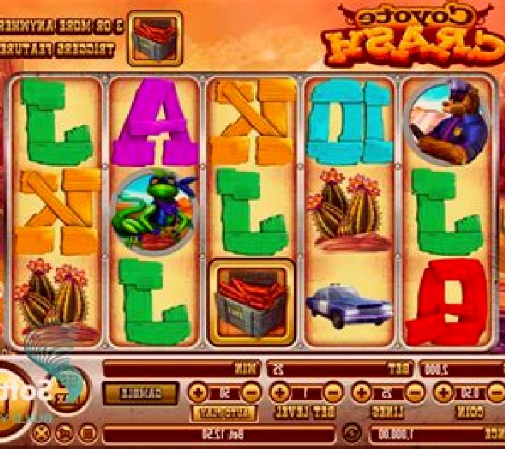 Coyote Crash slot game