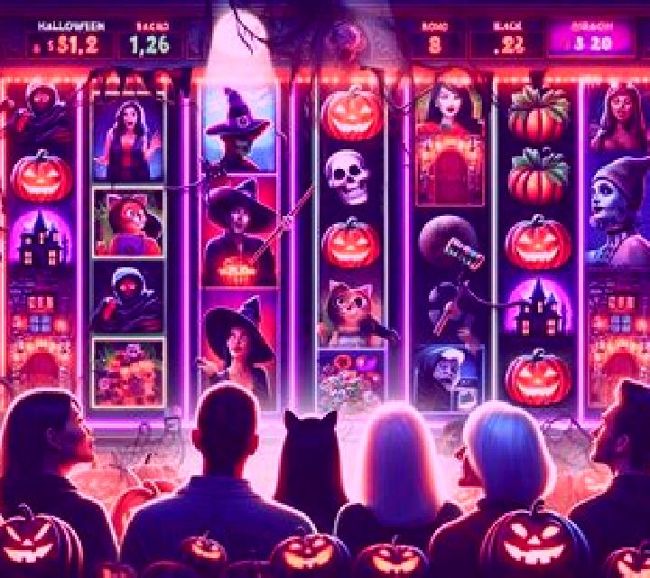 Coyote Sevens Halloween slot machine