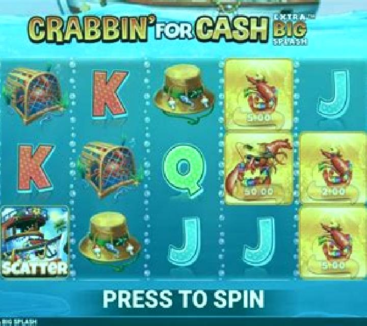 Crabbin For Cash Extra Big Splash slot machine