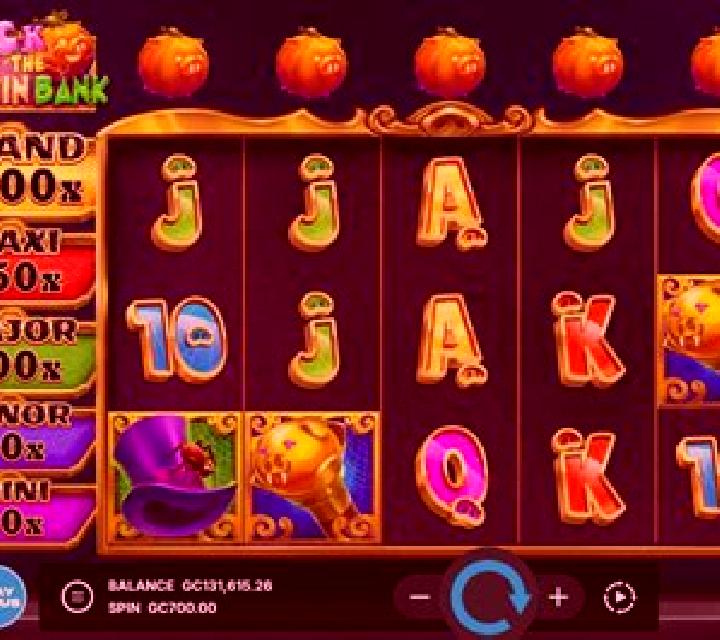 Crack the Pumpkin Bank slot machine