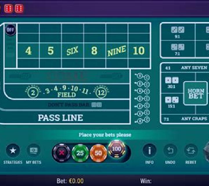 Craps (Playtech) slot machine