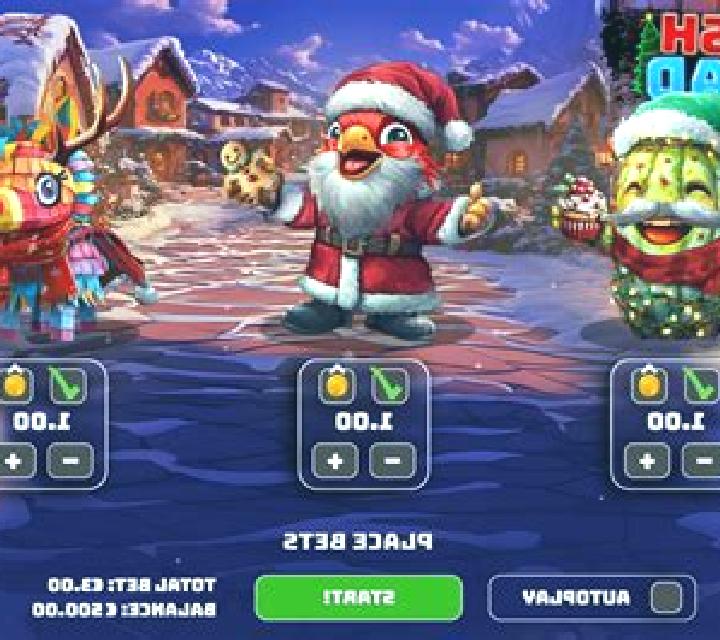 Crash Squad: Winter Party slot game