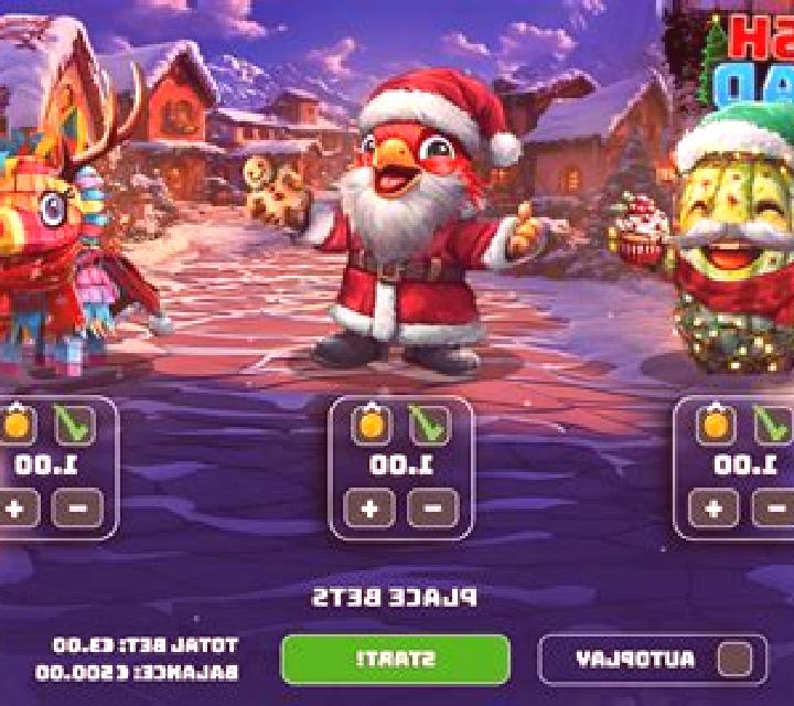 Crash Squad: Winter Party slot machine