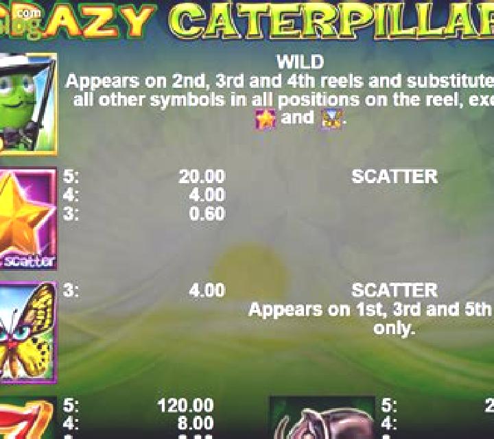 Crazy Caterpillar slot