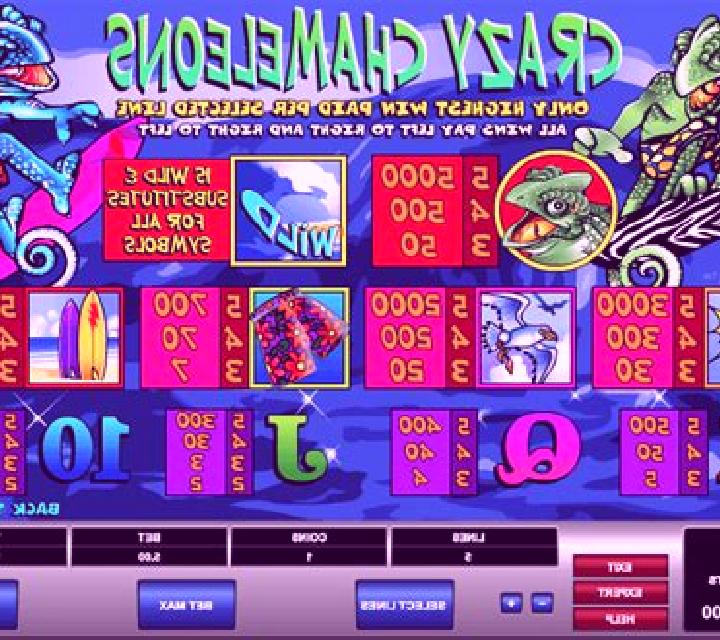 Crazy Chameleons online slot