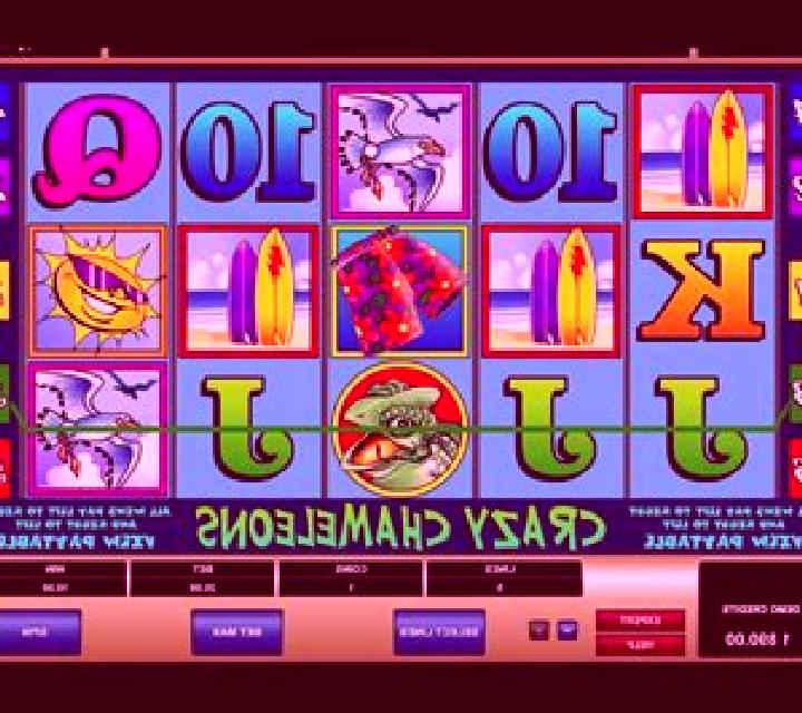 Crazy Chameleons slot machine
