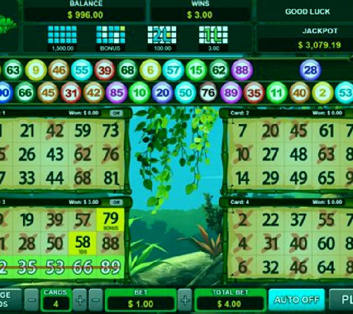 Crazy Clover Bingo slot machine