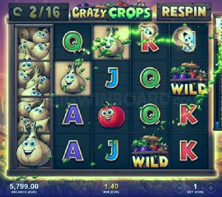 Crazy Crops online slot