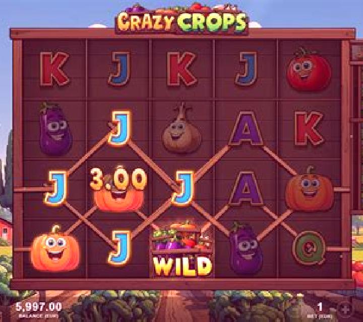 Crazy Crops slot machine