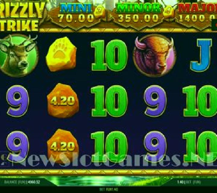 Crazy Grizzly Attack slot game
