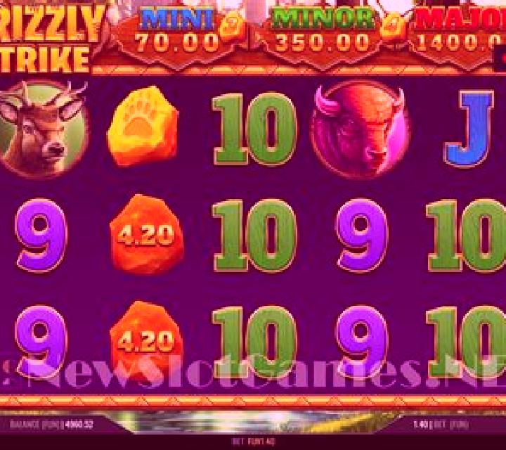 Crazy Grizzly Attack slot machine