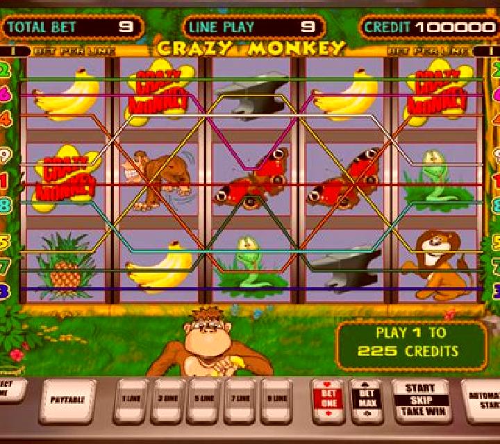 Crazy Monkey 2 (Igrosoft) slot game