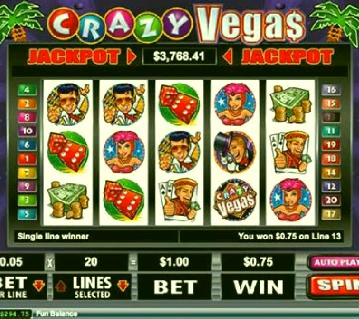 Crazy Vegas slot game