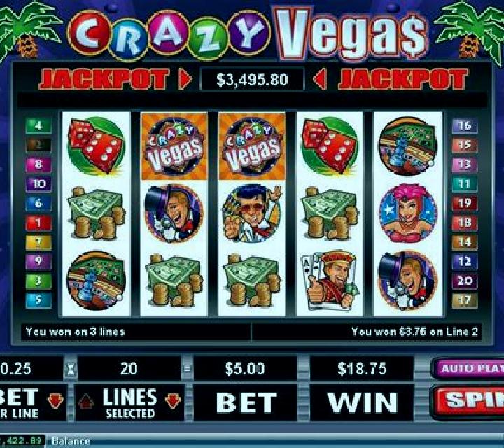 Crazy Vegas slot machine
