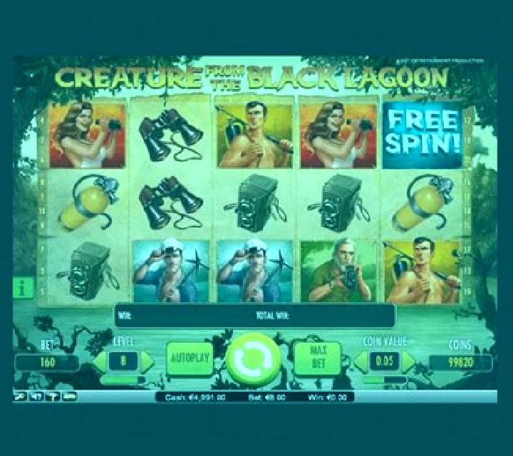 Creature from the Black Lagoon slot game