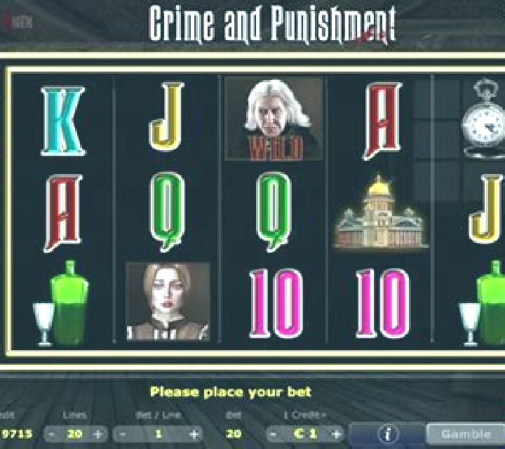 Crime and Punishment slot game