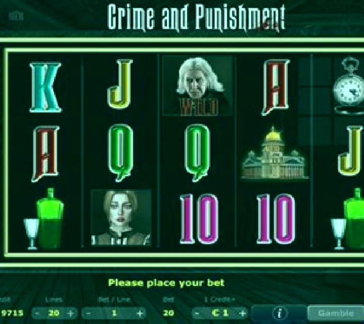 Crime and Punishment slot machine