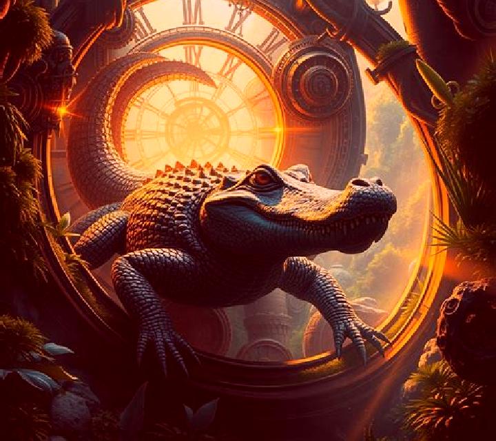 Croc Around the Clock slot game