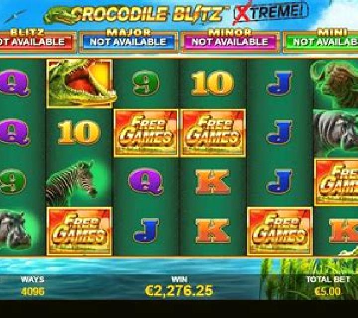 Crocodile Blitz Extreme slot