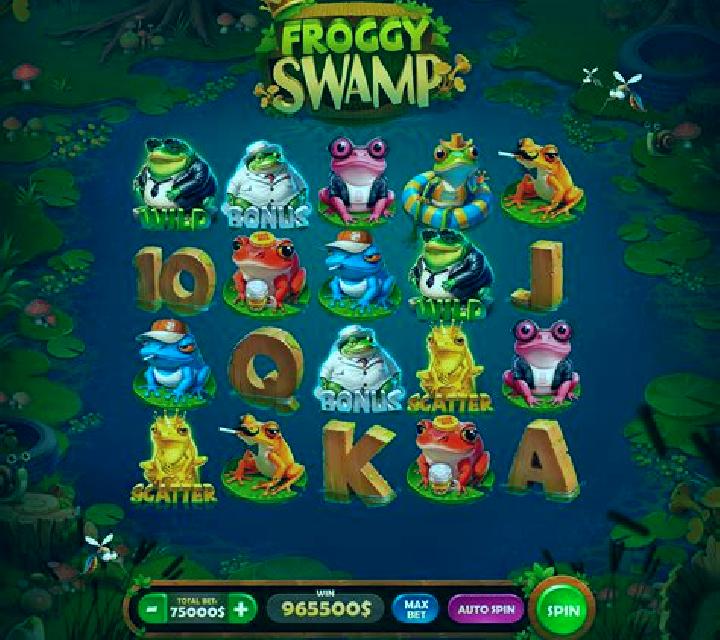 Cross the Swamp slot game