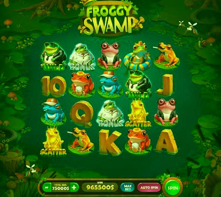 Cross the Swamp slot machine