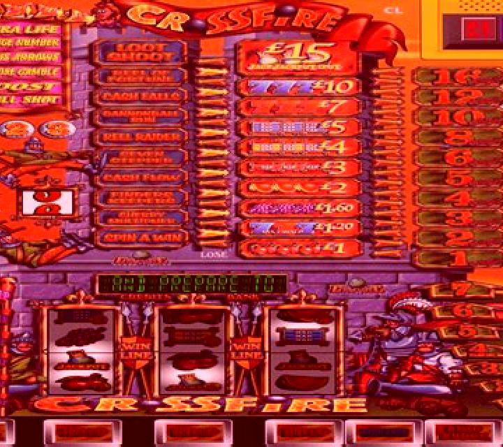 Crossfire slot machine