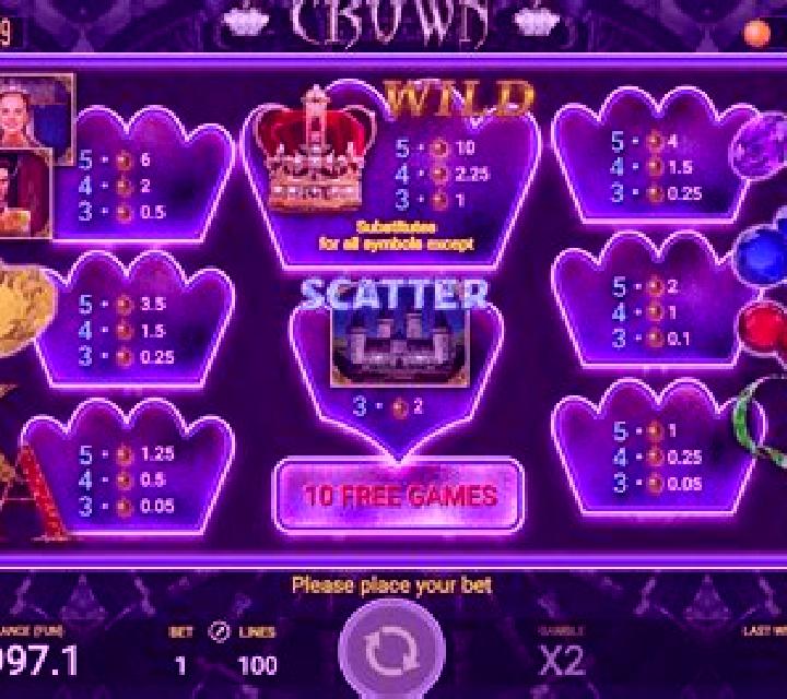 Crown (AGT Software) slot machine