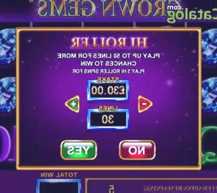 Crown Gems Hi Roller slot game