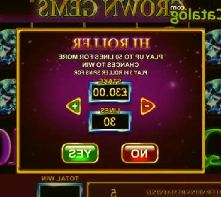 Crown Gems Hi Roller slot