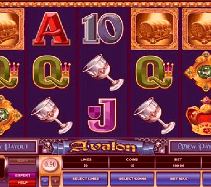 Crown of Avalon slot machine