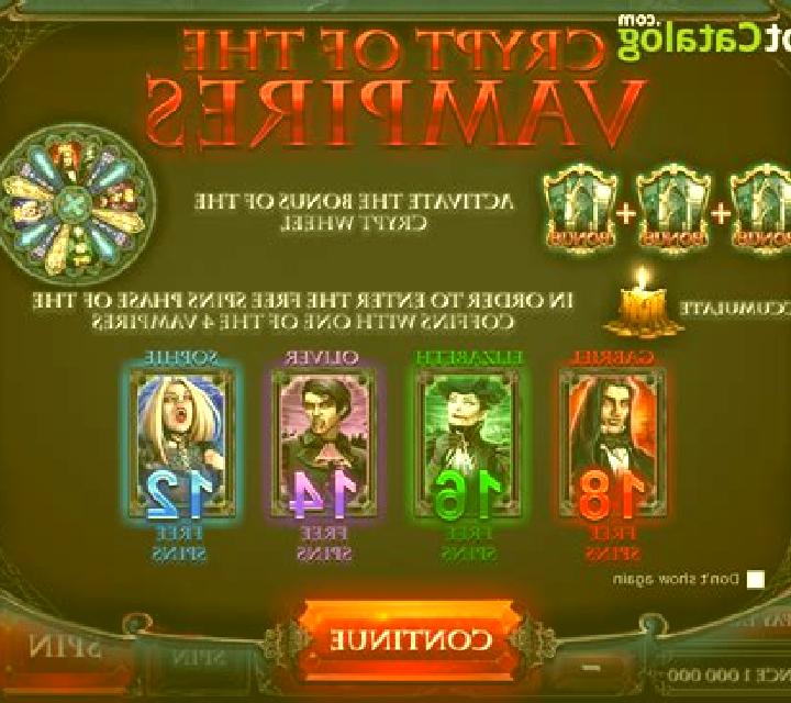 Crypt of the Vampires slot