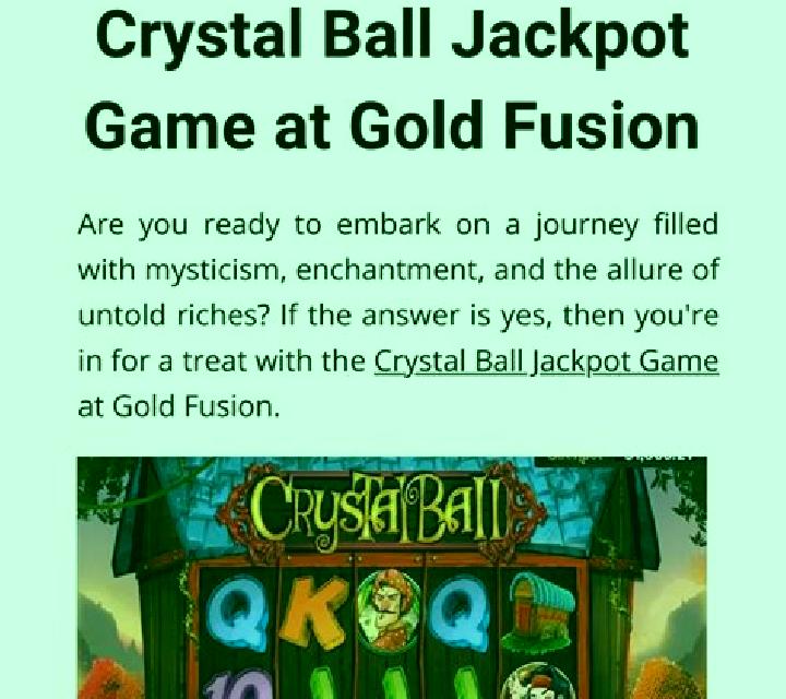 Crystal Ball (Jackpot Software) slot machine