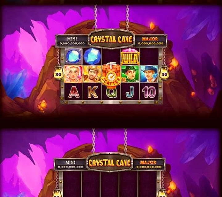 Crystal Cavern Mini-Max slot machine