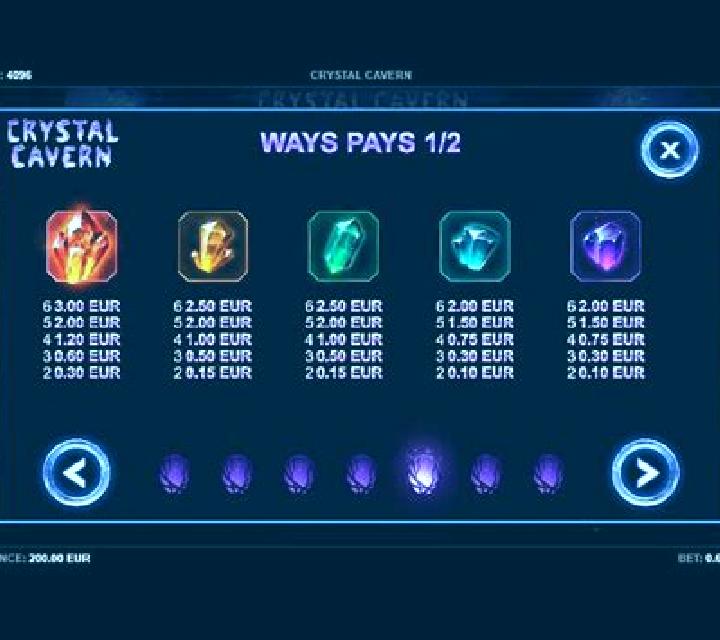 Crystal Cavern slot