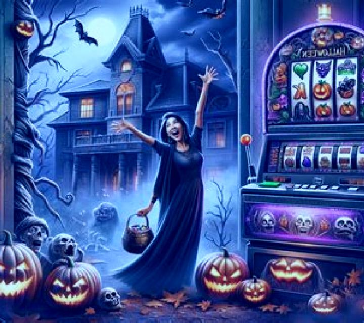 Crystal Hot 40 Halloween slot machine