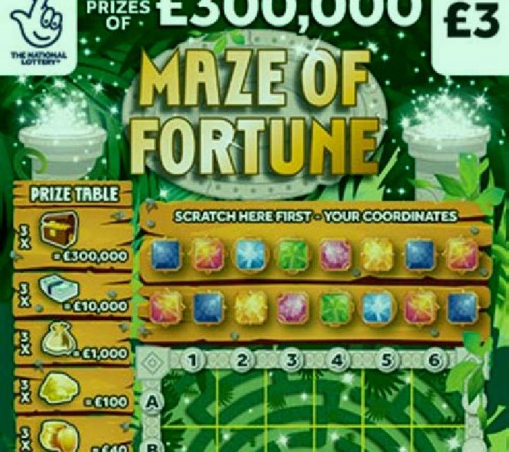Crystal Maze Scratchcard online slot