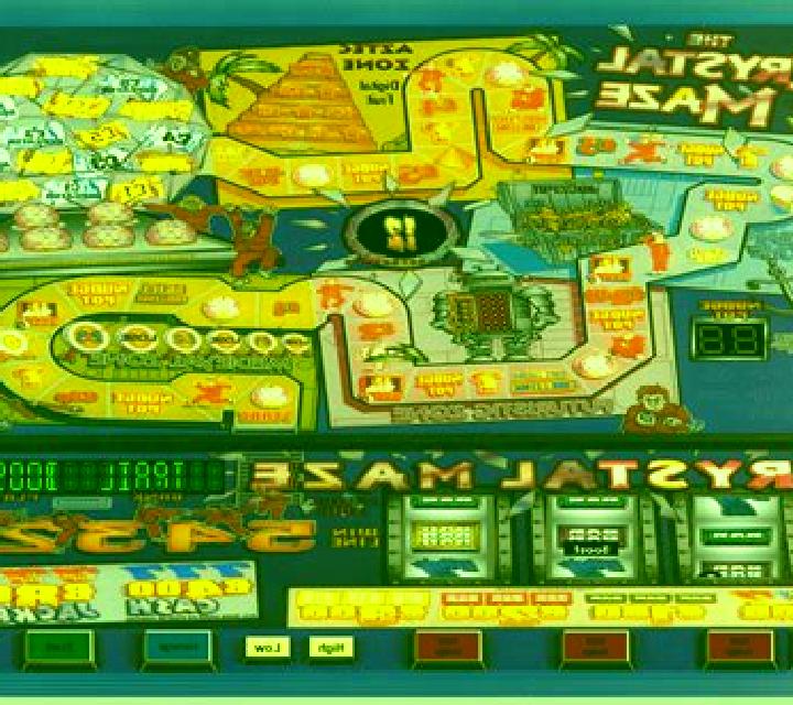 Crystal Maze Scratchcard slot machine
