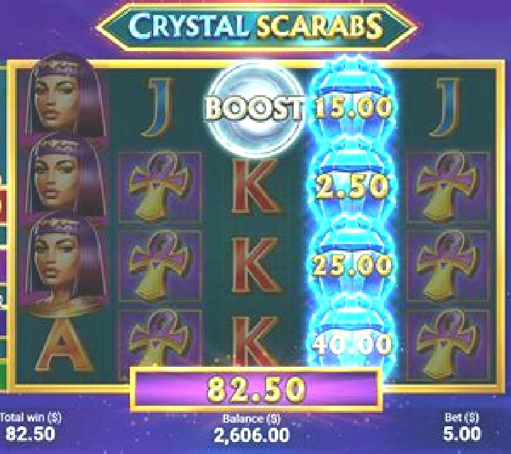 Crystal Scarabs online slot