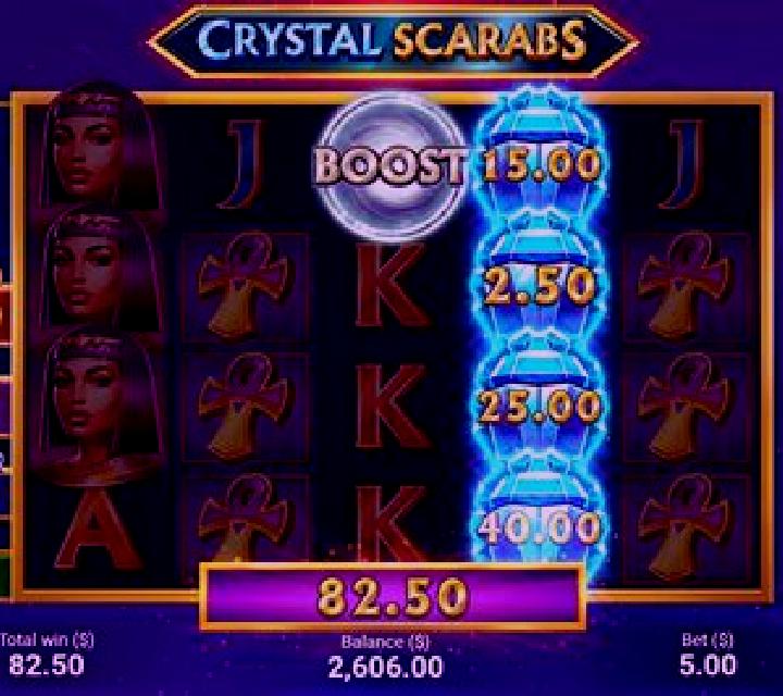 Crystal Scarabs slot