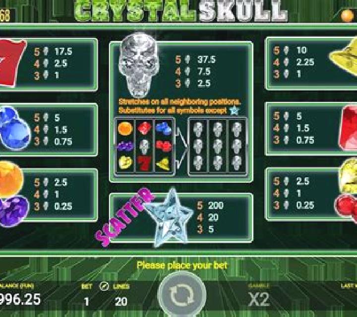 Crystal Skull (AGT Software) slot game