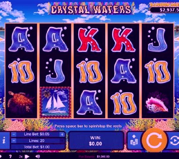 Crystal Waters slot game