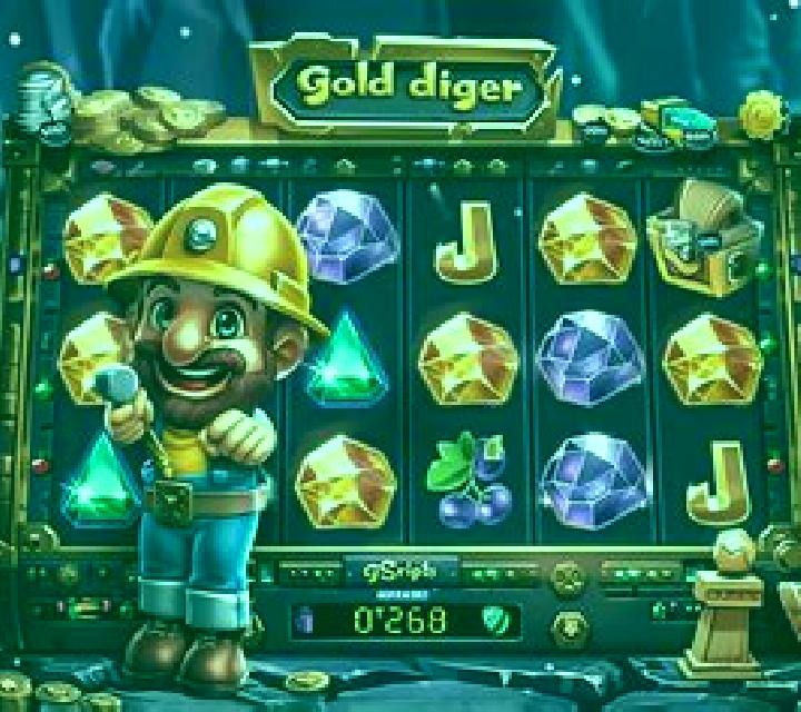 Crystals Digger slot game