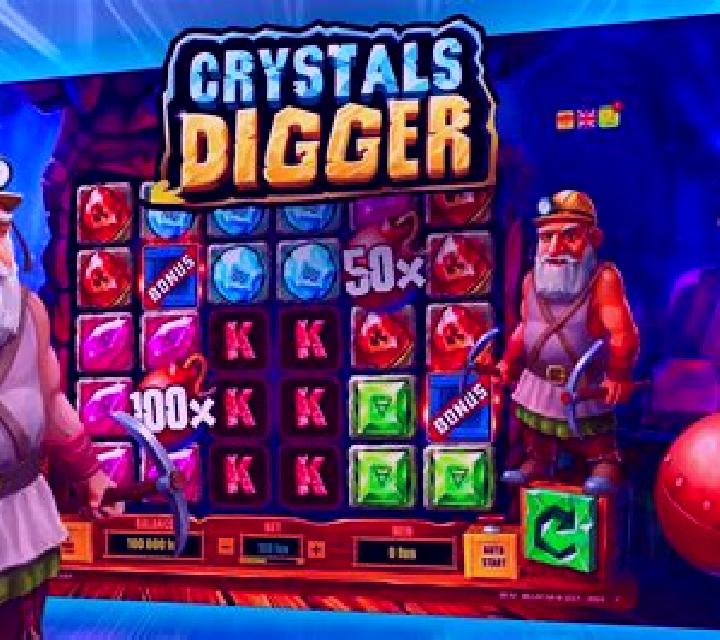 Crystals Digger slot machine