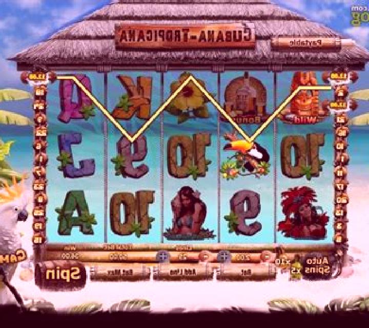 Cubana-Tropicana scratch slot game
