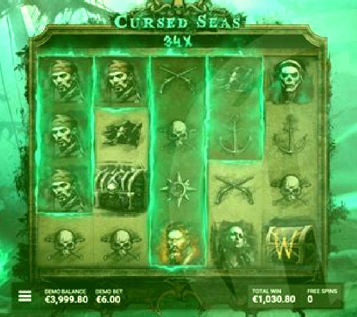 Cursed Seas (Hacksaw Gaming) slot machine