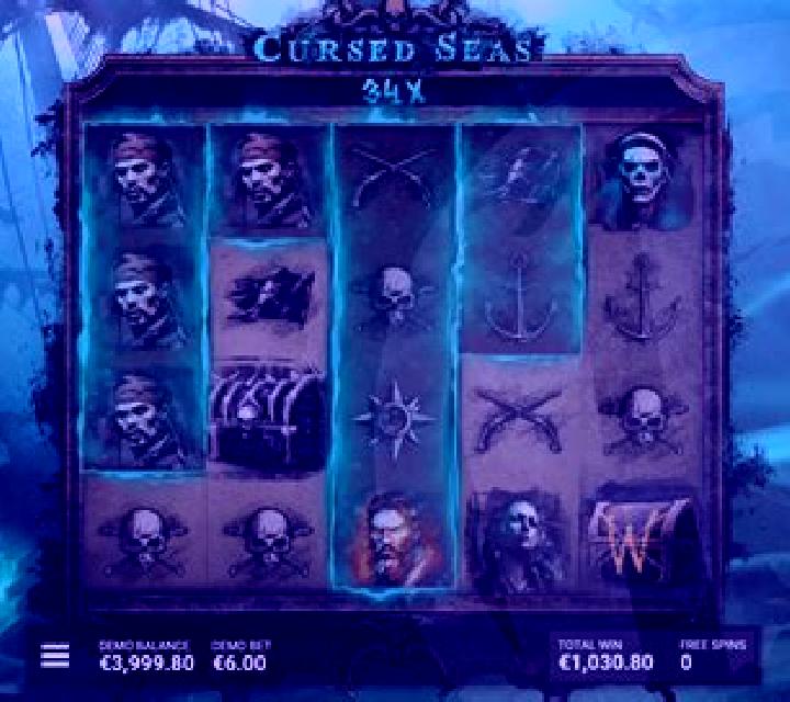 Cursed Seas (KA Gaming) slot machine