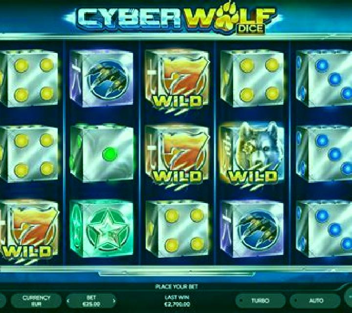 Cyber Wolf Dice: Play slot game