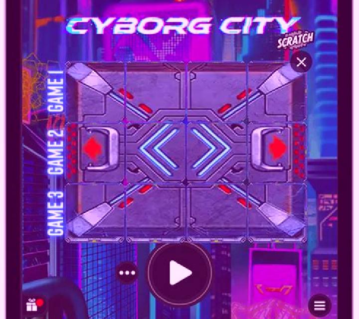 Cyborg City Scratch slot game